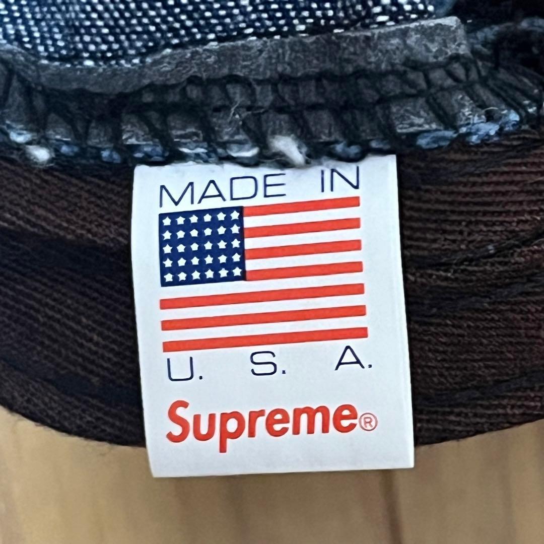 シュプリーム supreme デニム キャンプキャップ
