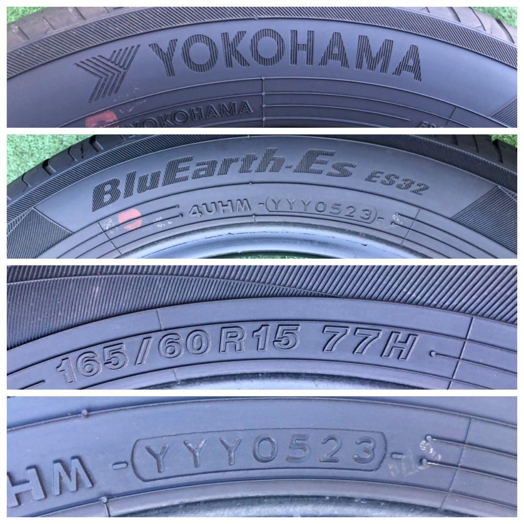 165/60 R15 YOKOHAMA BluEarth-ES32ラジアルタイヤ