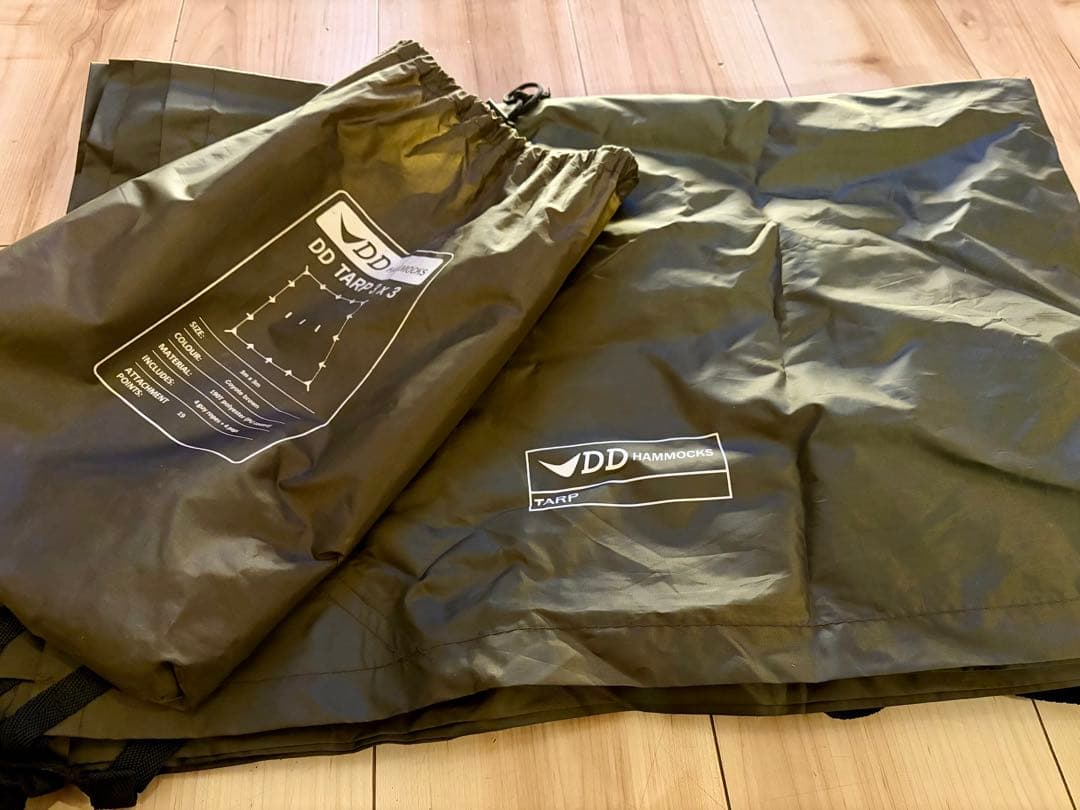 DDハンモック＆タープセット　ブッシュクラフト ソロキャンプ