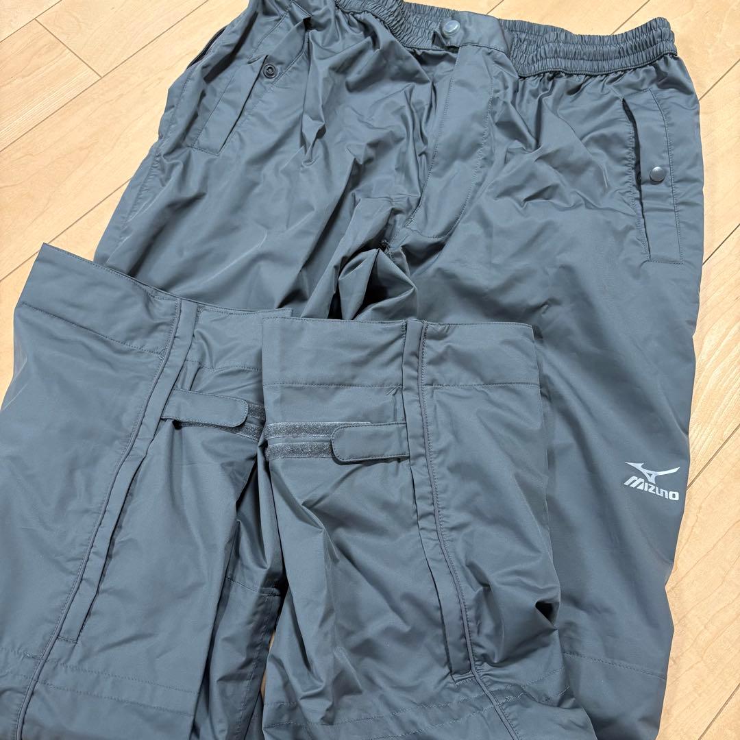 ミズノ　レインウェア　レインスーツ　カッパ　雨用　ゴルフ　新品