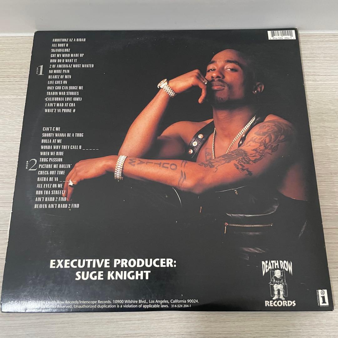 2 PAC \"All Eyes On Me\" オリジナル4LP