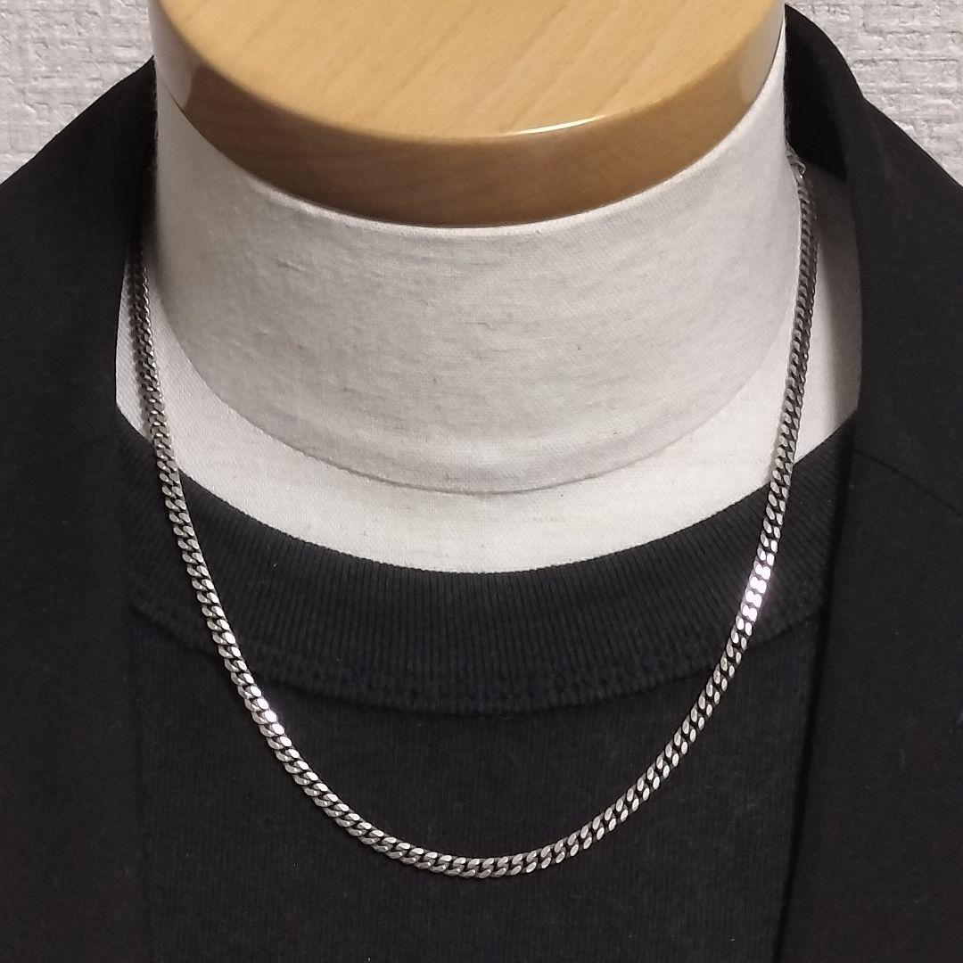 グッチ ネックレス 喜平 キヘイ 48cm シルバー GG GUCCI