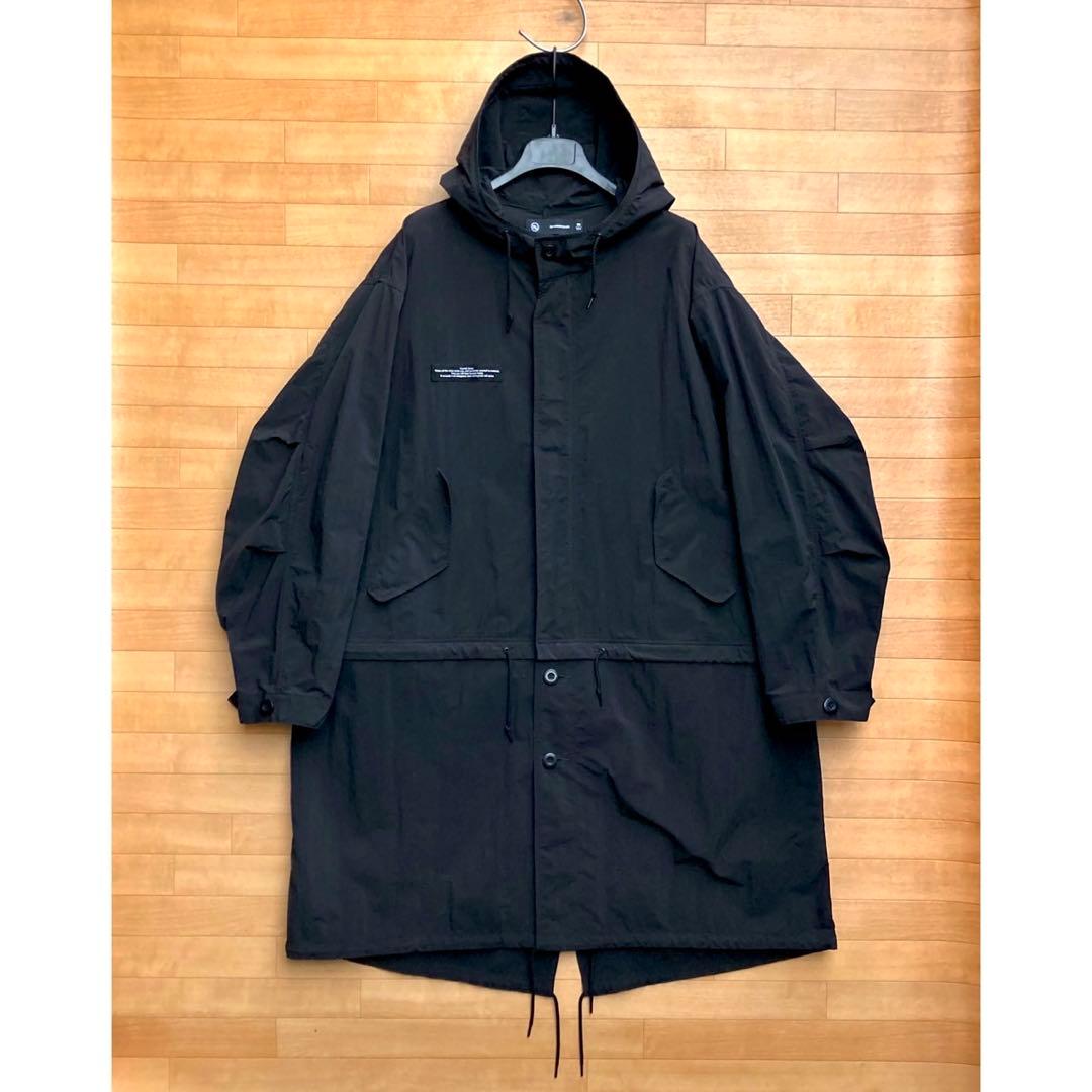 美品 3L GU × UNDERCOVER 2WAYオーバーサイズモッズコート
