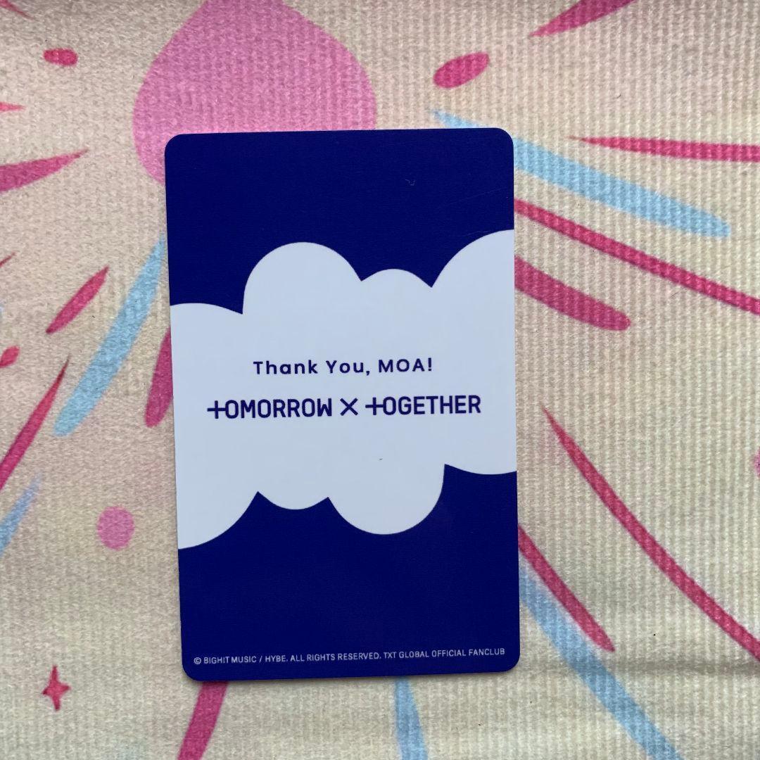 TXT Happy TOGETHER QUIZ MOA ヨンジュン FC トレカ