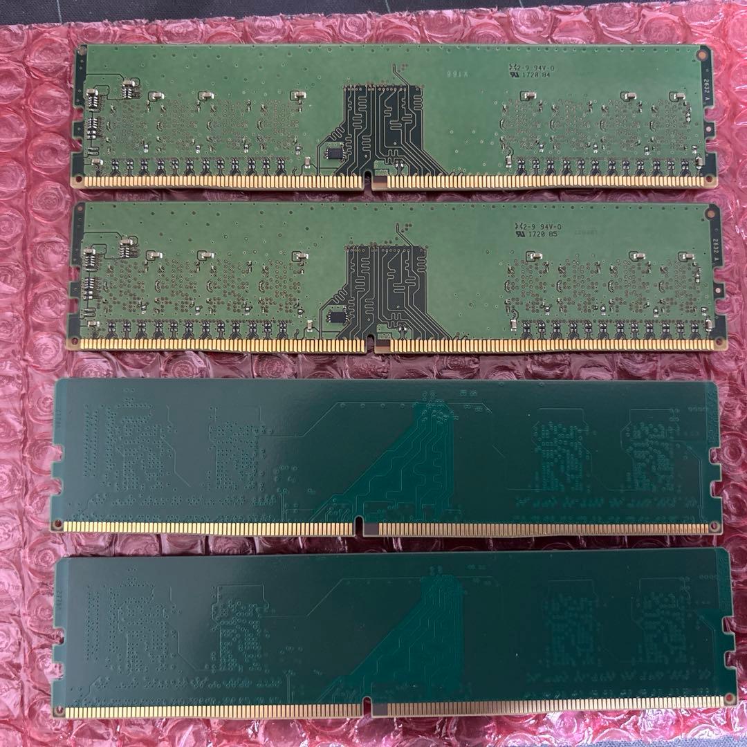 【現状品/32GB】DDR4-3200/2666 8GB×4枚 メモリー