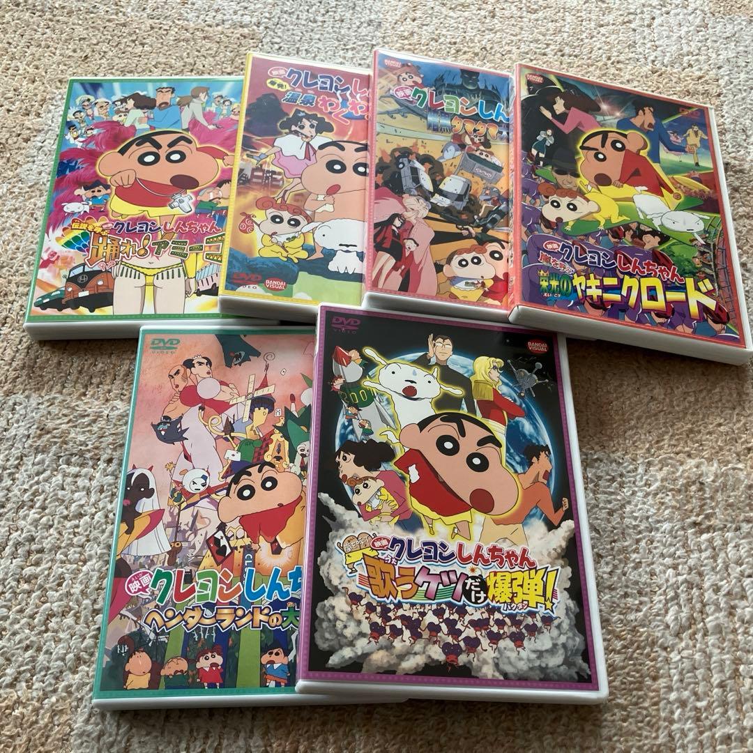 カエデ【ケース新品交換】クレヨンしんちゃんDVD21本