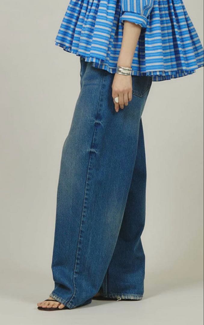＜&RC＞ワイドルーズデニムパンツ