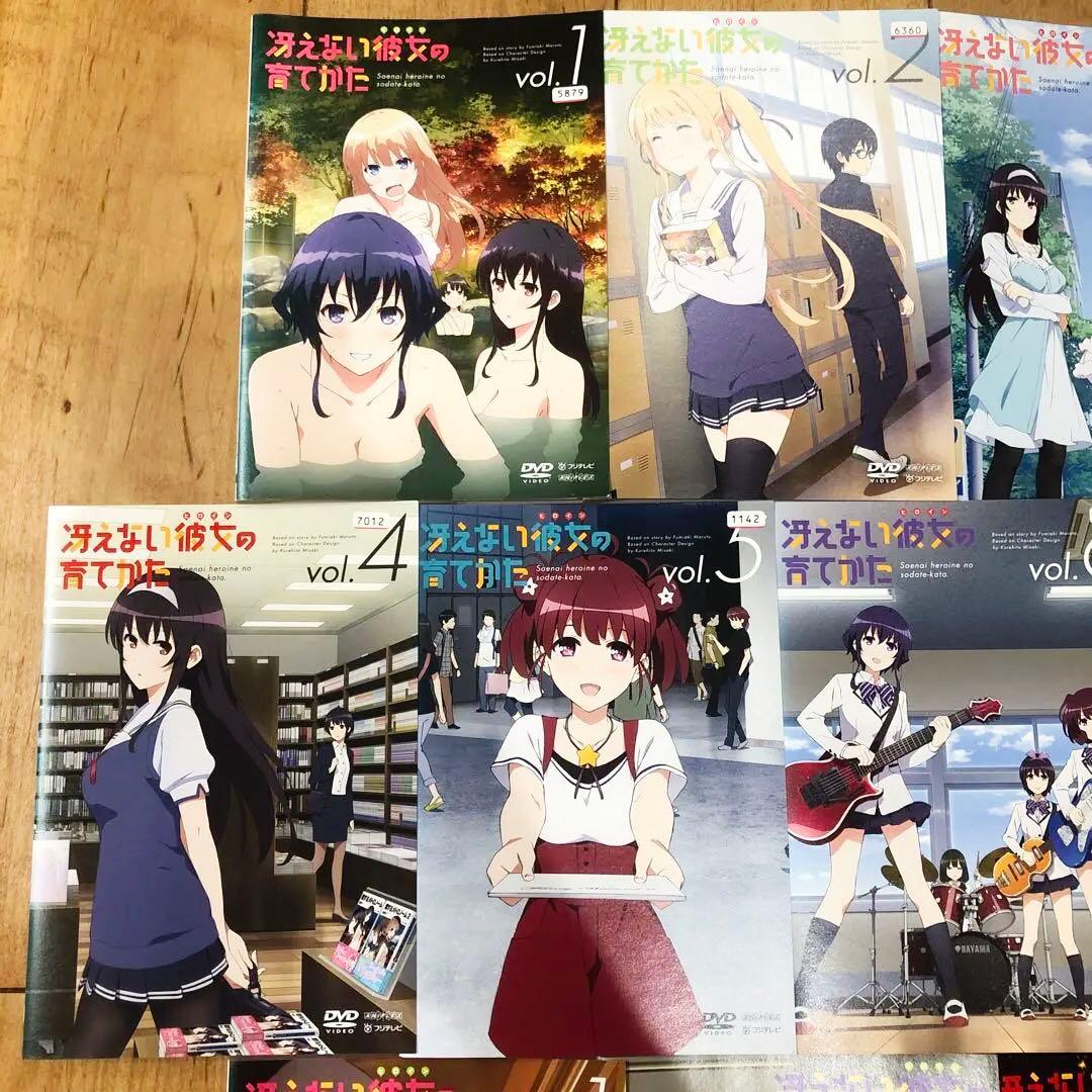 冴えない彼女の育てかた　1期＋2期＋劇場版　全14巻セット　完結　DVD　アニメ