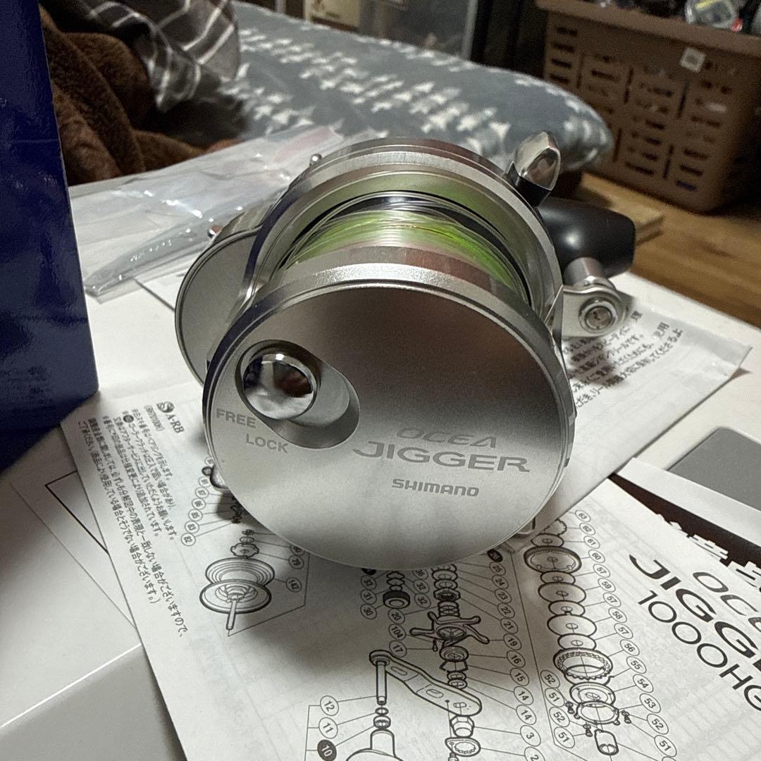 11 OCEA JIGGER 1500HG ベイトリール　オシアジガー