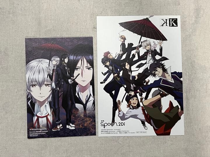 『Ｋ』 オリジナル小説+漫画+アニメイト 特典 10点セット