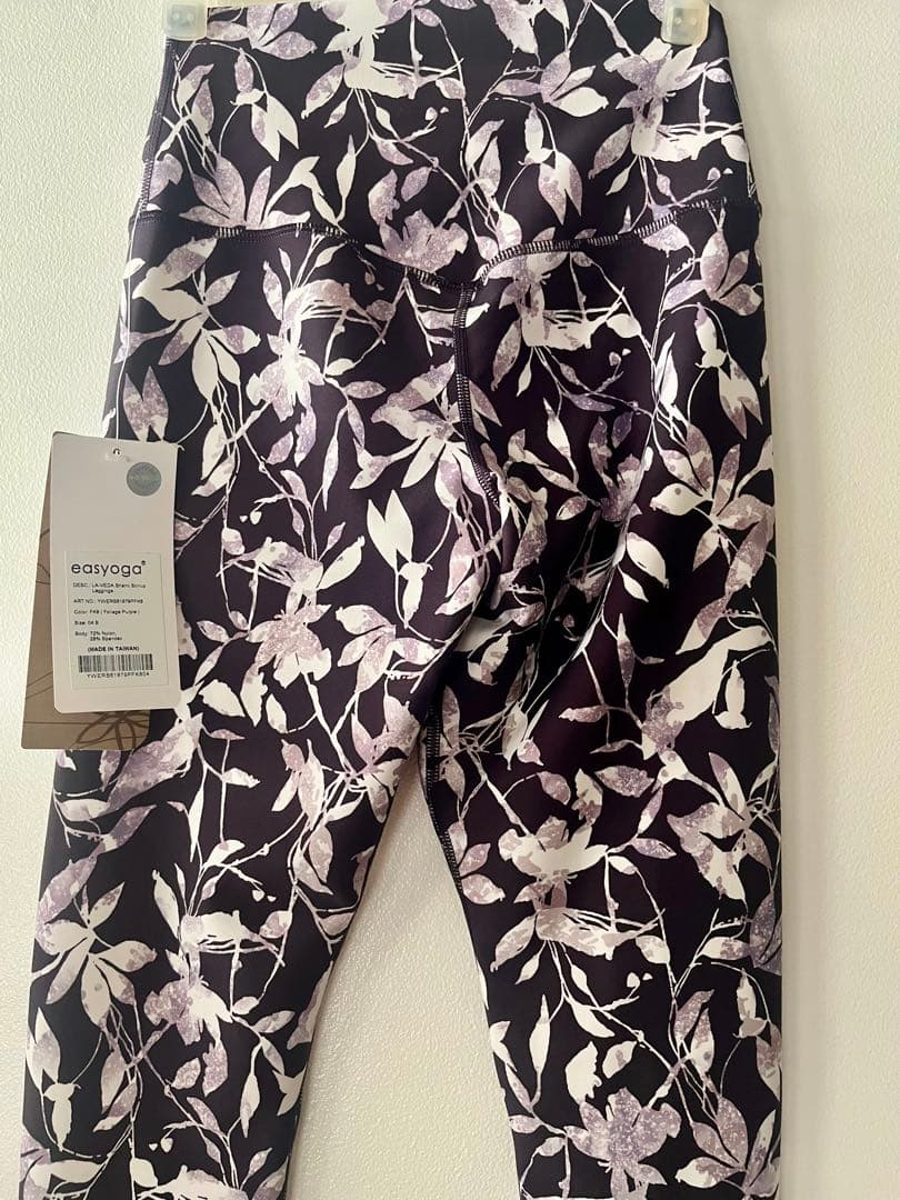 easyoga Leggings トレンカ 花柄 ルルレモン レギンス