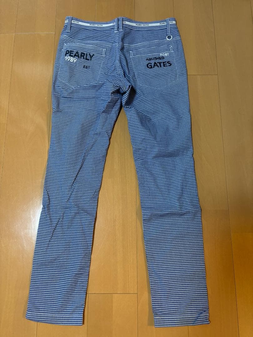 PEARLY GATES チェック柄パンツ サイズ５