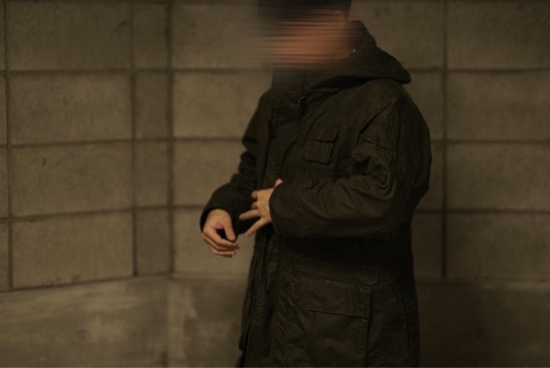 18aw barbour × engineered garments コート