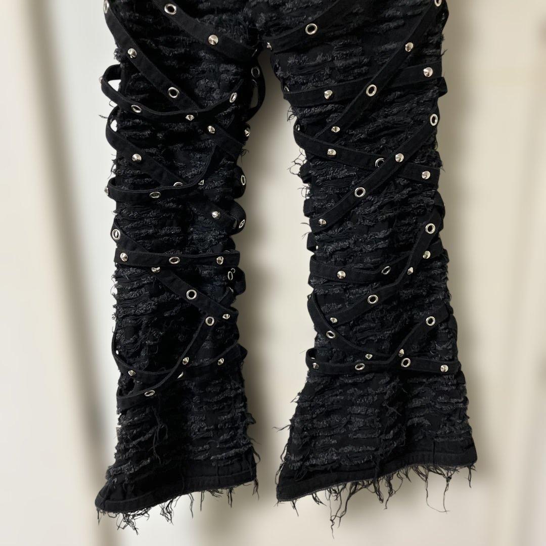 パンツ UNIZ BLACK MONSTER PANTS