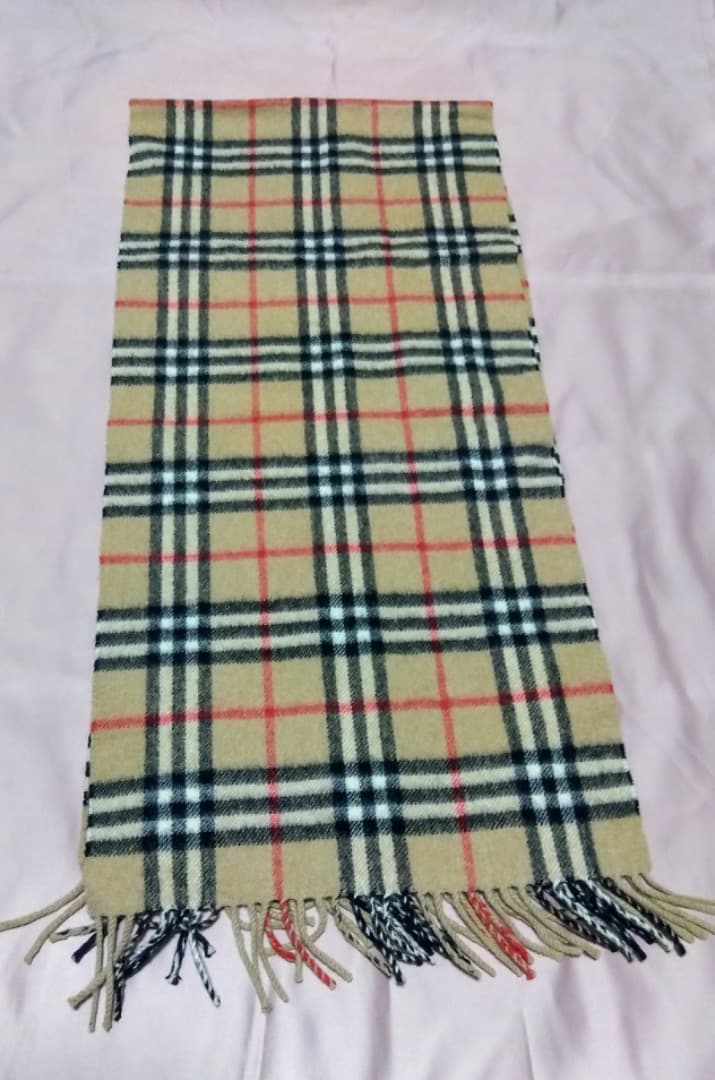 【即日発送】Burberrys マフラーカシミヤ100%英国製ノバチェック