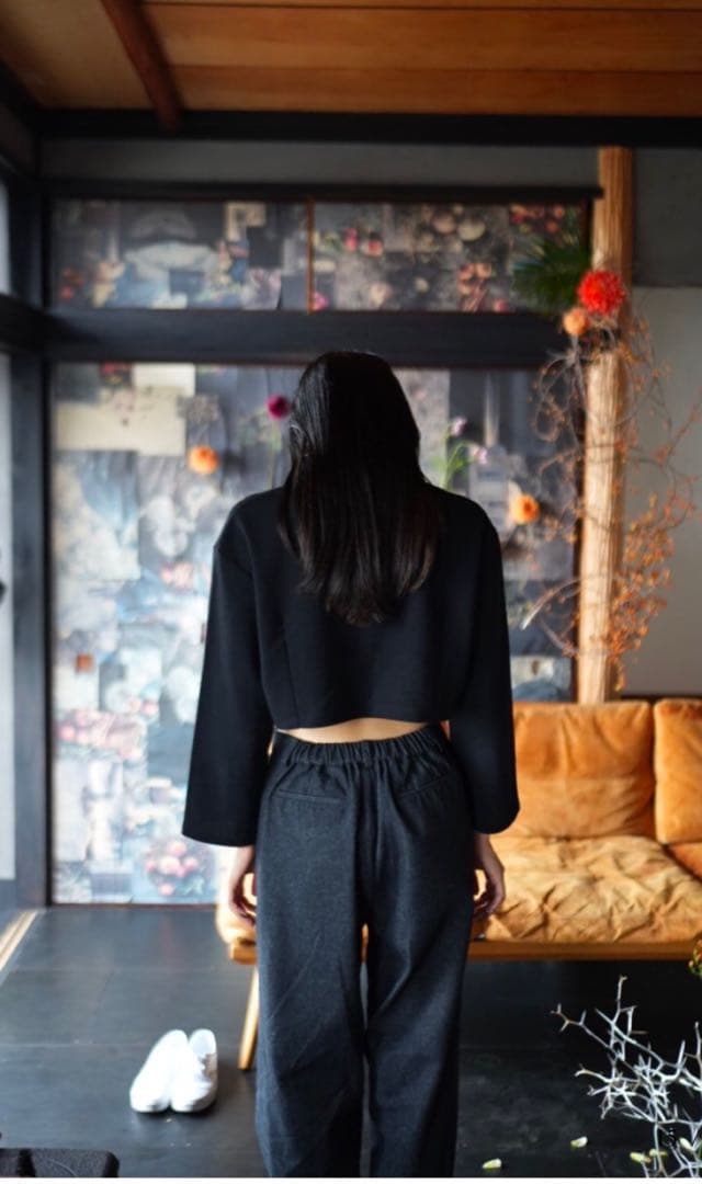 TOO BACKY black デニムパンツ moontreeplanet