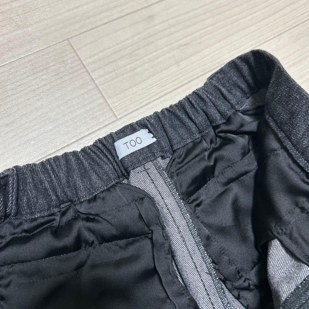 TOO BACKY black デニムパンツ moontreeplanet