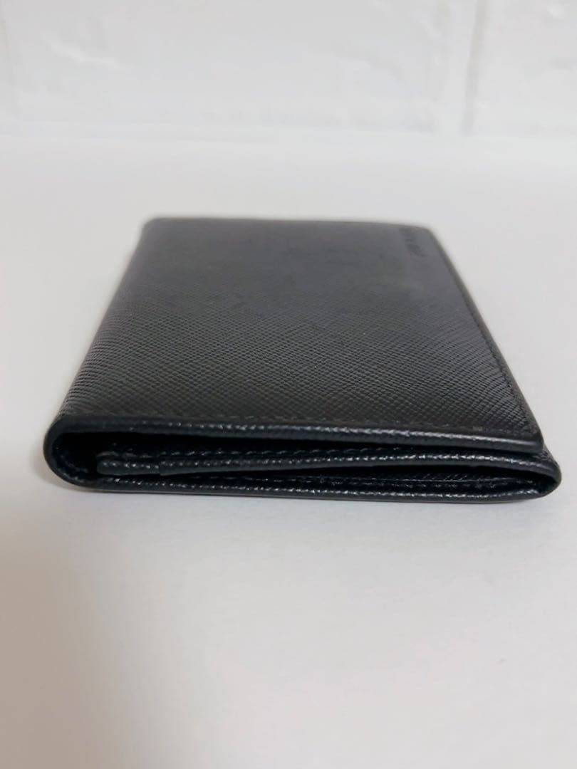 プラダ　PRADA カードケース　名刺入れ　黒　ブラック　男女兼用