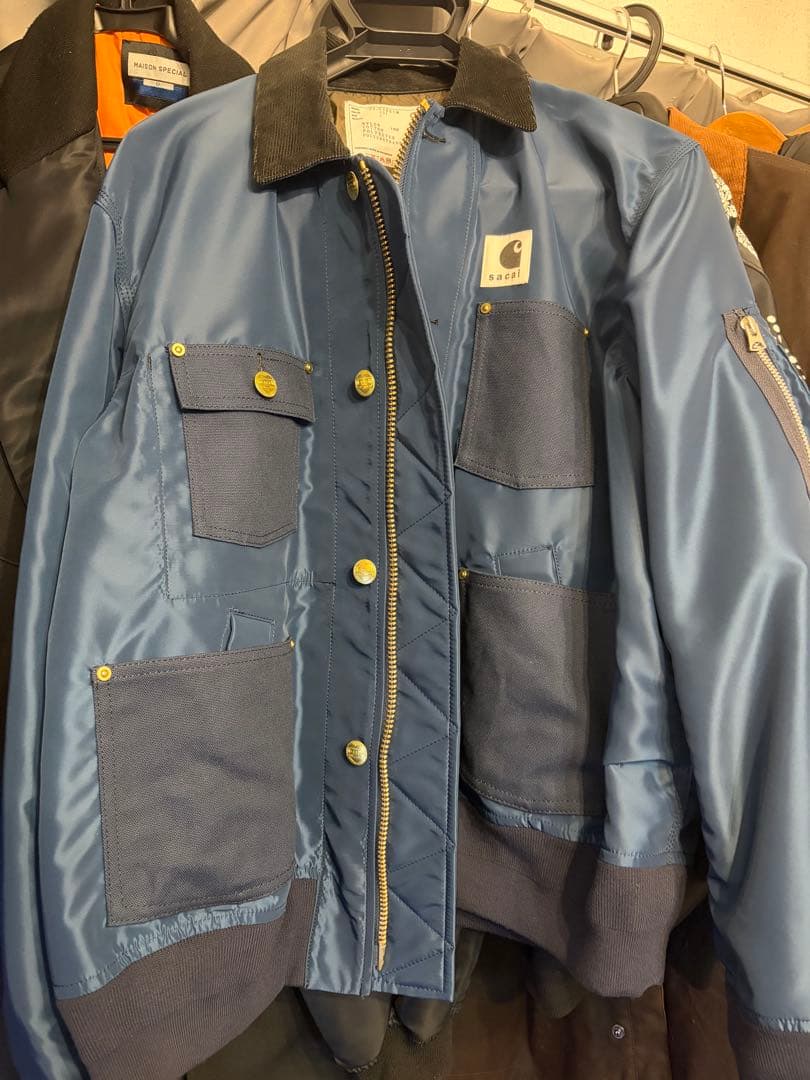 ジャケット・アウター sacai Carhartt NylonTwill Duck Blouson 2