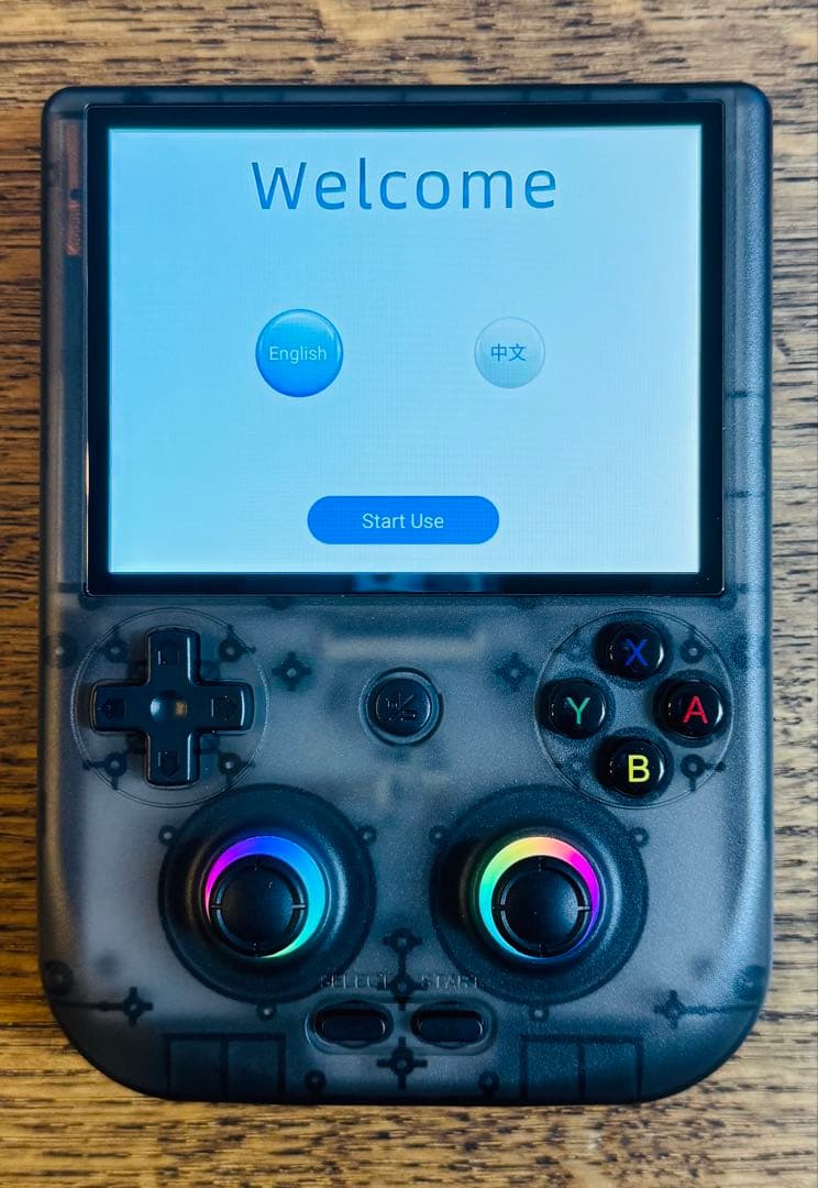 【極美品】Anbernic RG406V ブラック・トランスペアレント