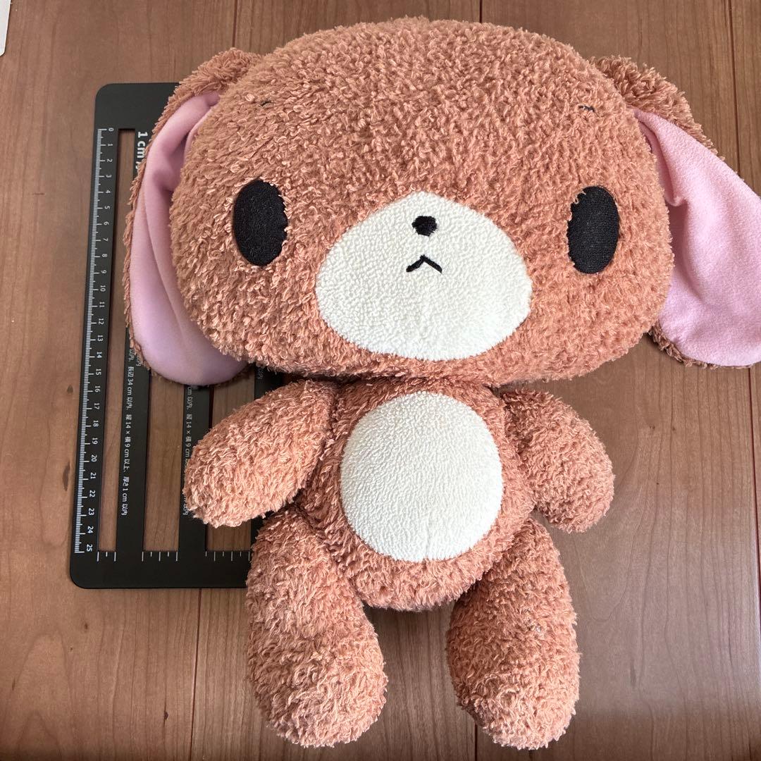 シュガバニぬいぐるみ　シロウサ、クロウサ　セット