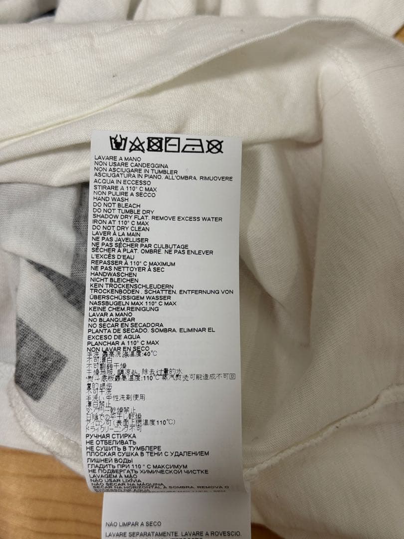 MM6 Maison Margiela ロゴTシャツ ホワイト