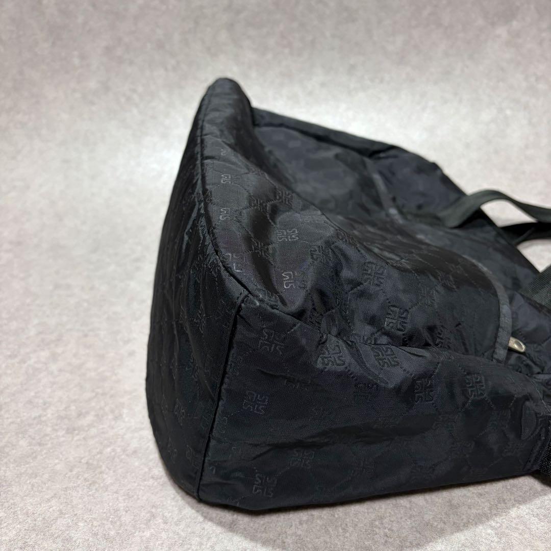 美品⭐︎レスポートサック ボストン 2way ブラック モノグラム エンボス