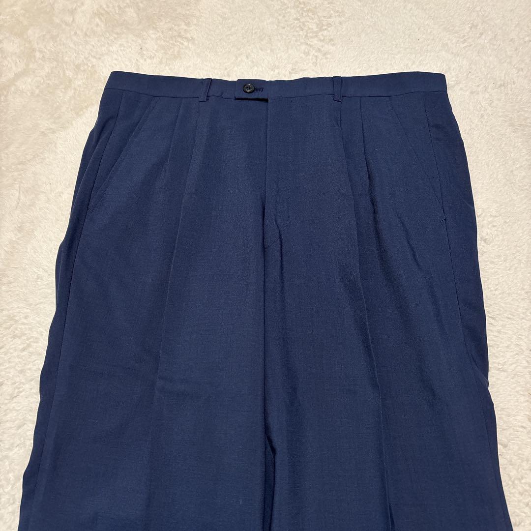 美品　【大きいサイズ】　LANVIN モヘア混 メンズスーツセットアップ