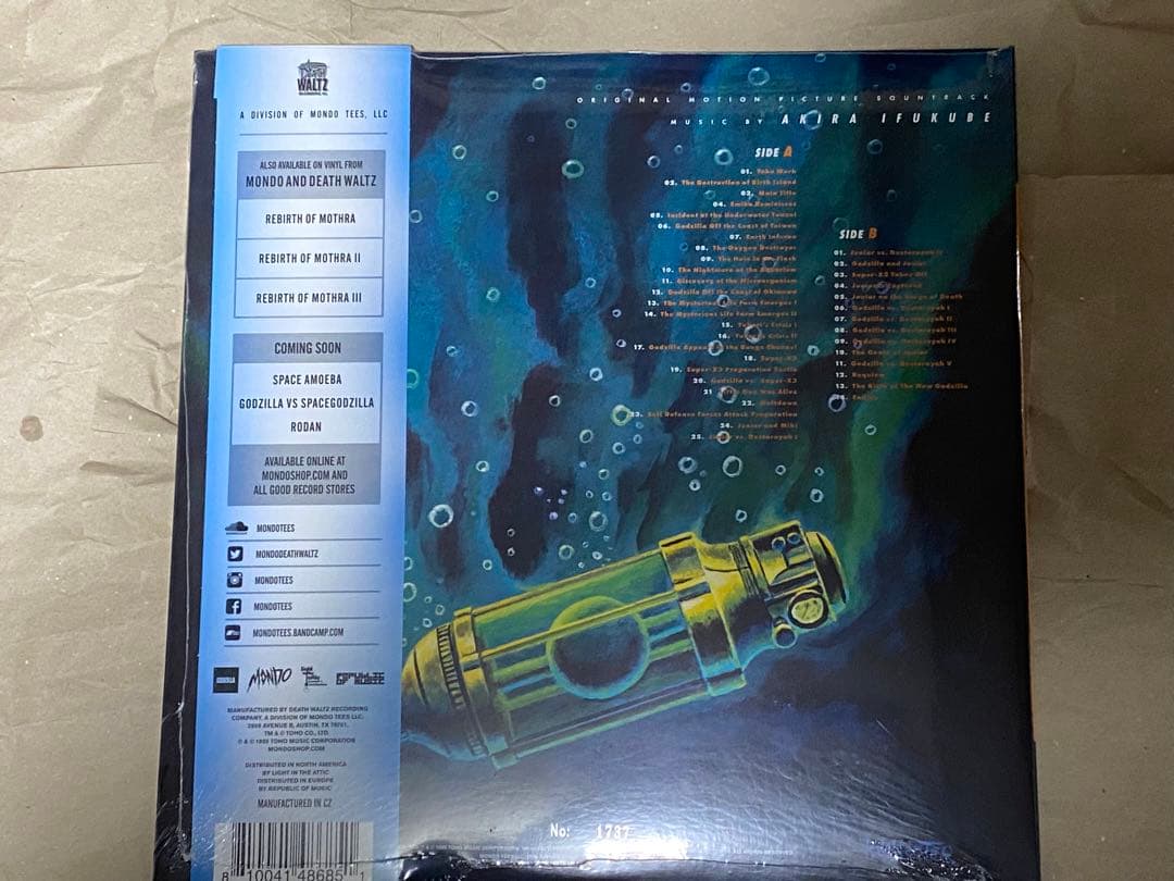 ゴジラＶＳデストロイア (LP)