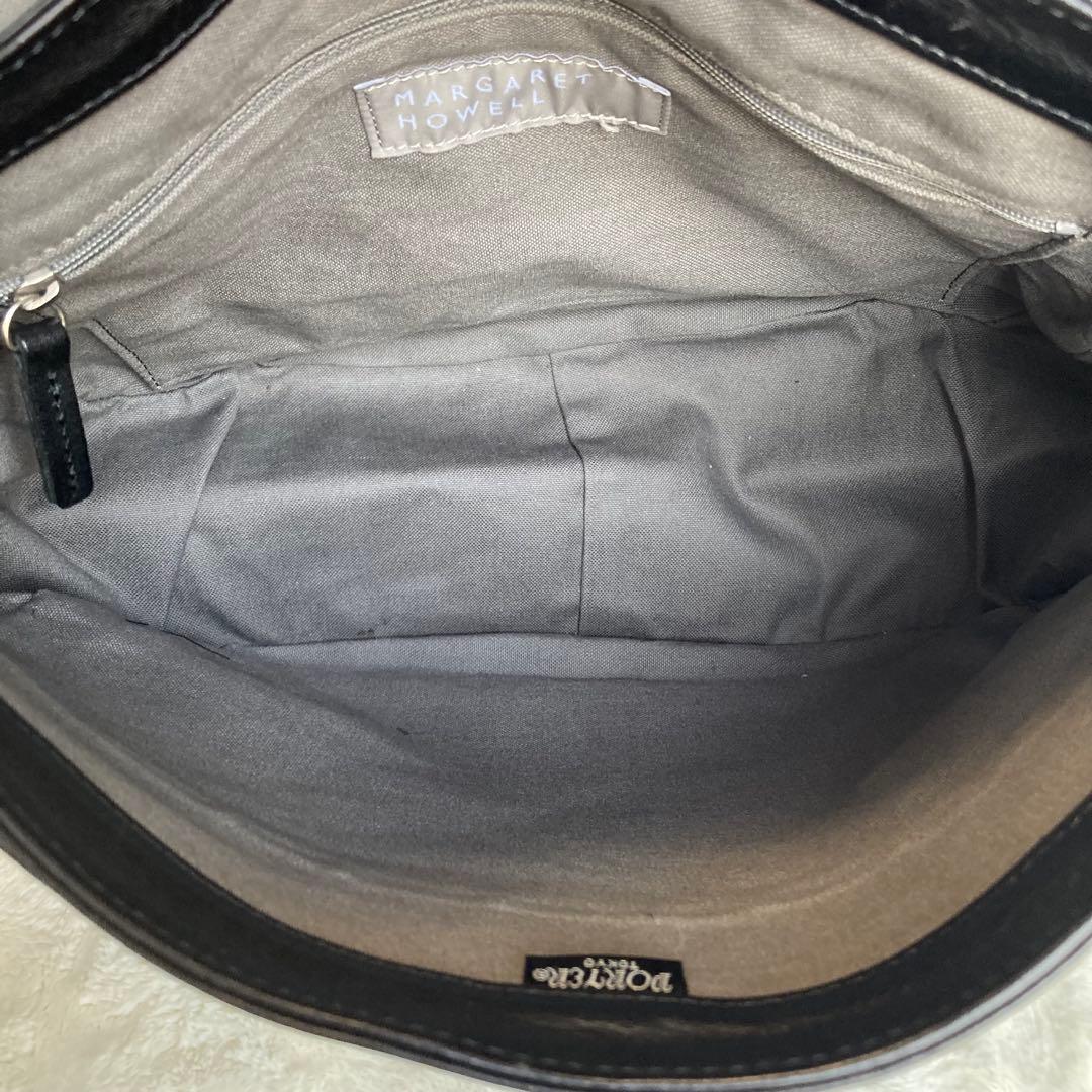 MARGARET HOWELL × PORTER 別注 ショルダー バッグ 黒