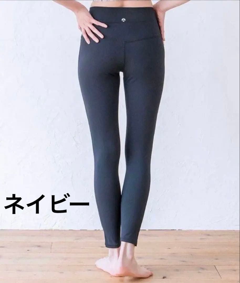 【新品未使用】スカーラ　 LAVA ベーシックレギンス　M ネイビー　ヨガ