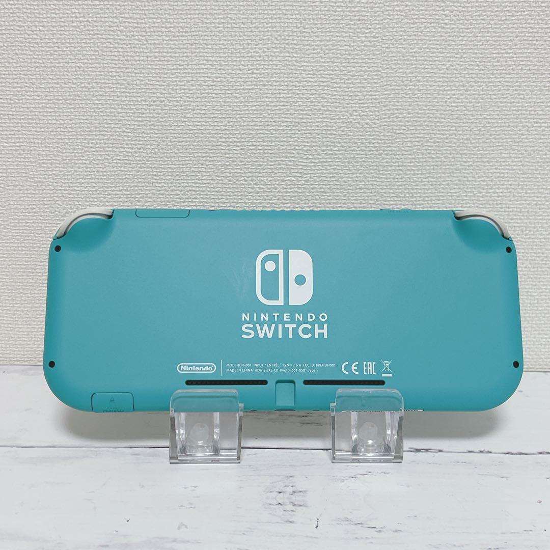 【動作OK】　Nintendo Switch Lite ターコイズ　充電器付き