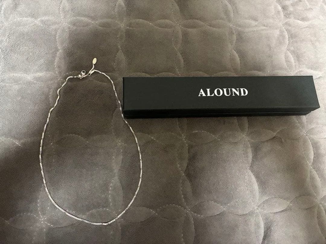 ALOUND シルバー チェーンネックレス