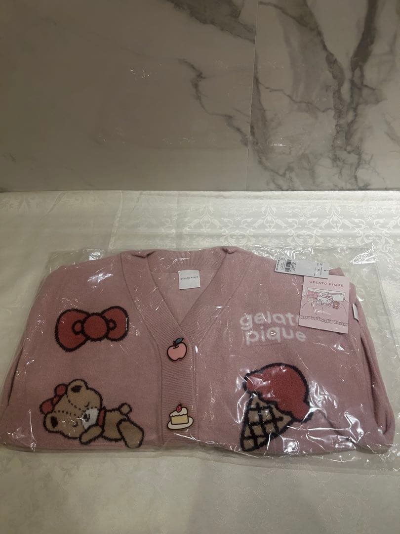 gelato pique サンリオハウス　　キティ カーディガン　ピンク　新品