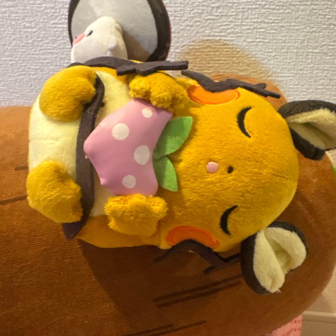 ポケモンセンター限定　デデンネおねむりクッションぎゅーっときのみ　タグ付き