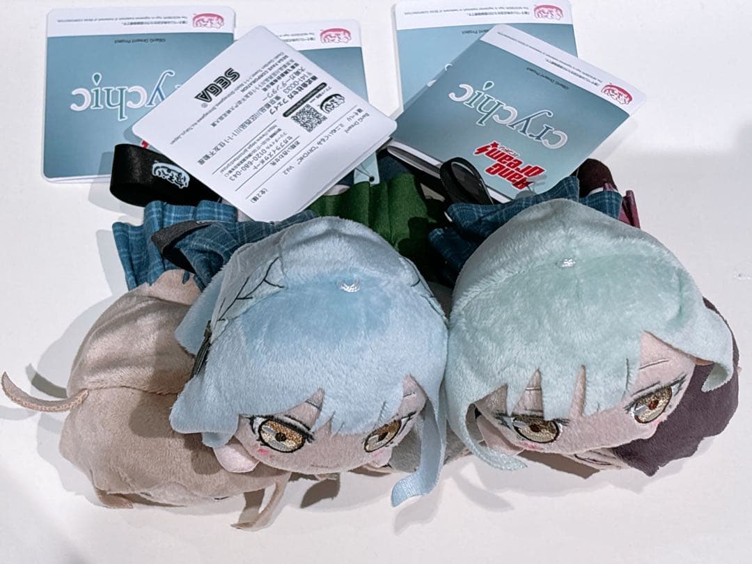 BanGDream!寝そべりミニぬいぐるみ CRYCHIC Vol.1&2 5種