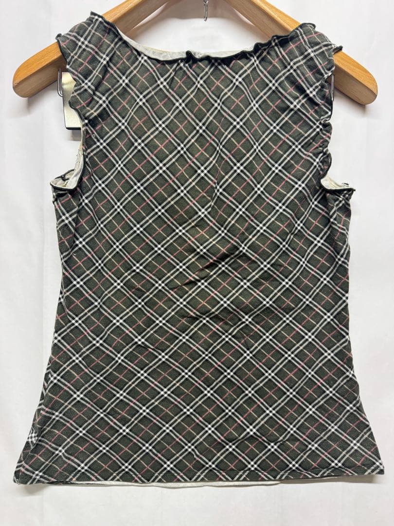 BURBERRY BLUE LABEL ブルーレーベル ノバチェック カーキ