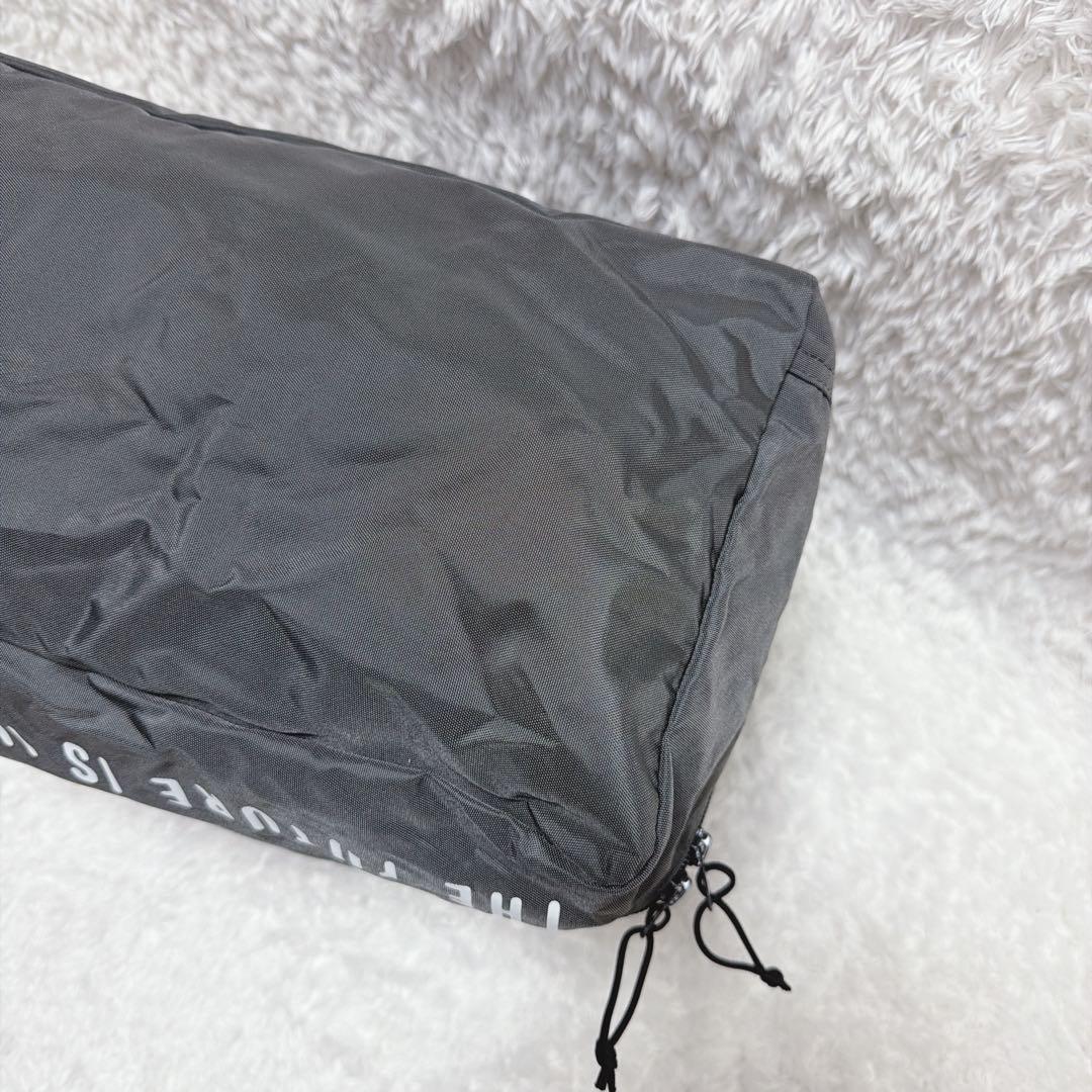未使用級 HUMAN MADE グレー ボストンバッグ