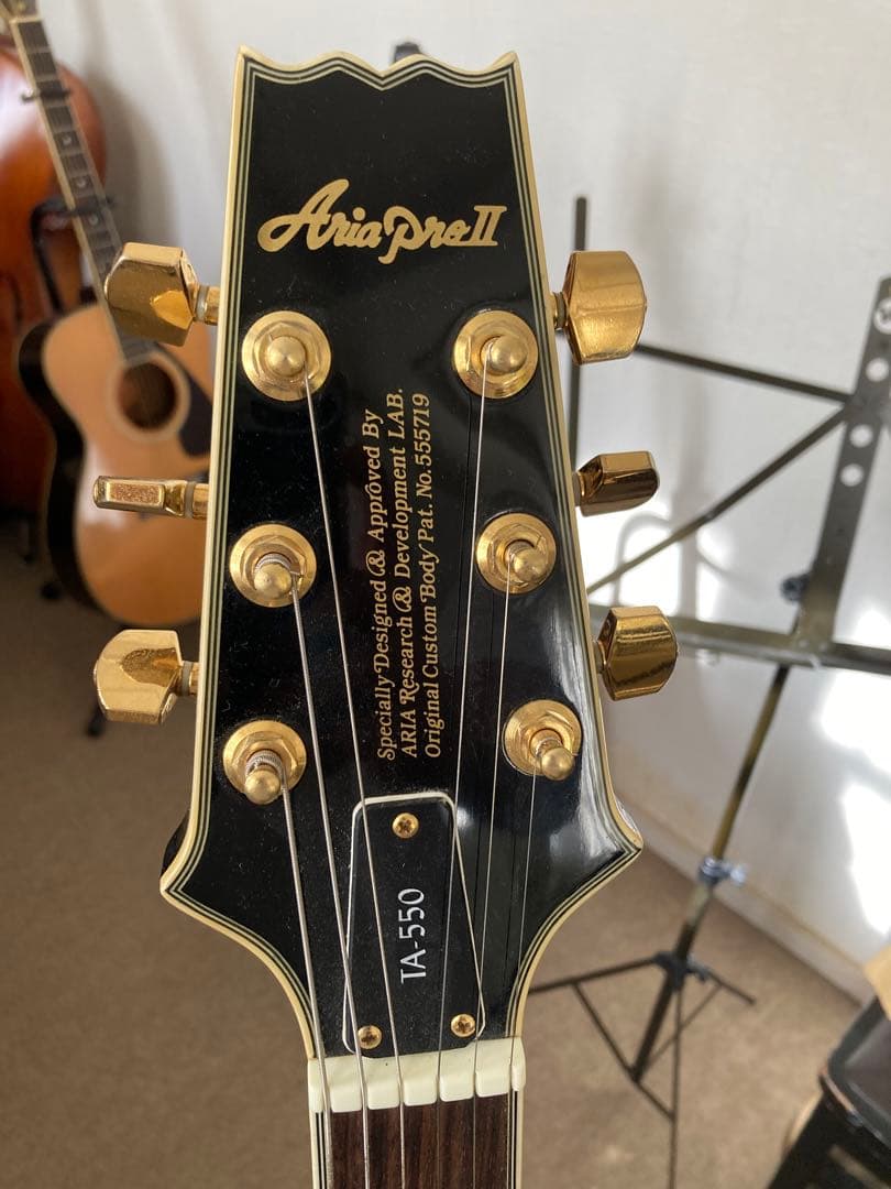 (ワケあり)Aria Pro II TA-550 汎用ケース付き フルアコ