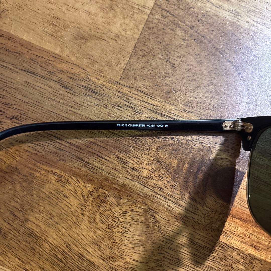 Ray-Ban サングラス　CLUBMASTER RB3016 W0365