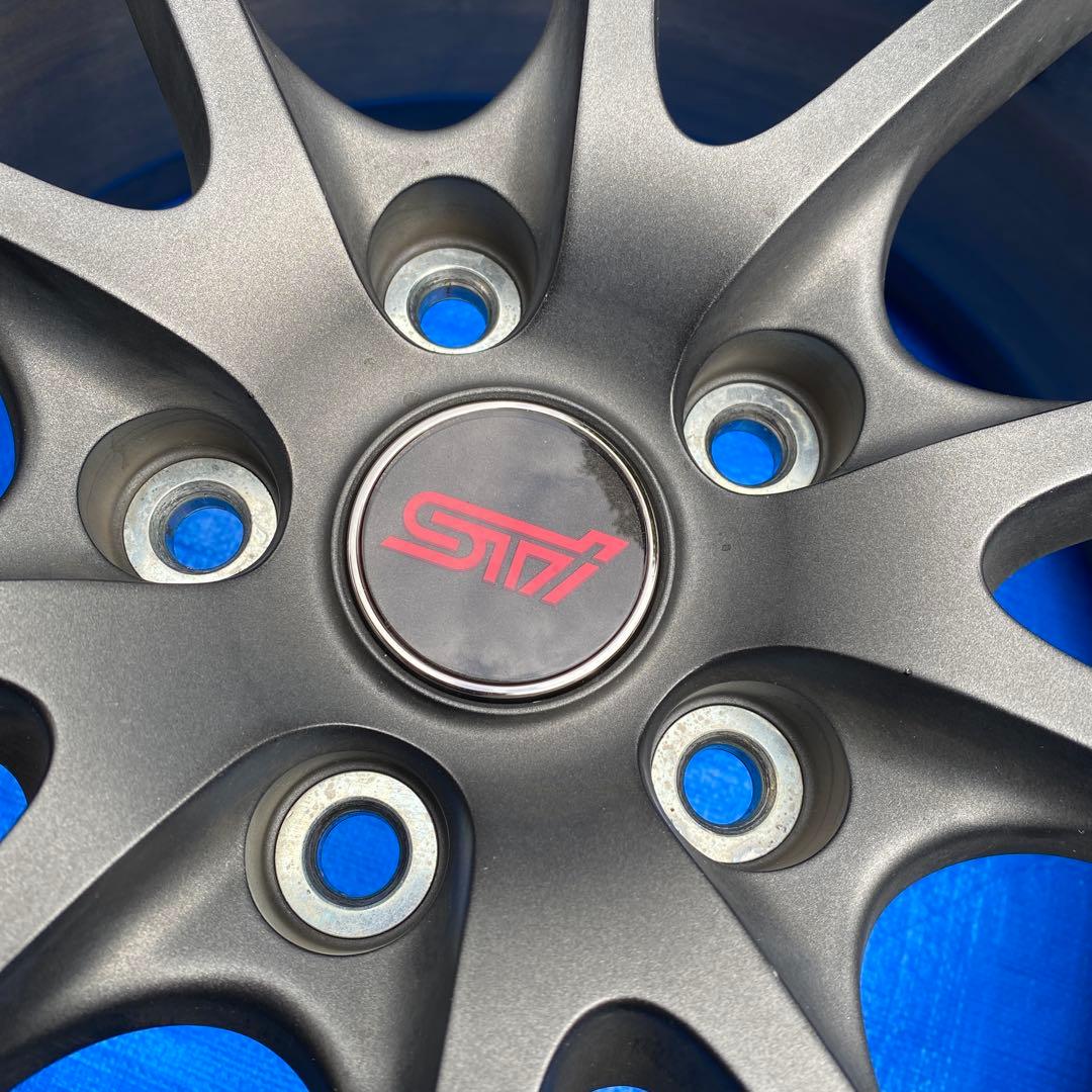 スバル純正 STIパフォーマンス18インチ マットガンブラックレヴォーグ VN