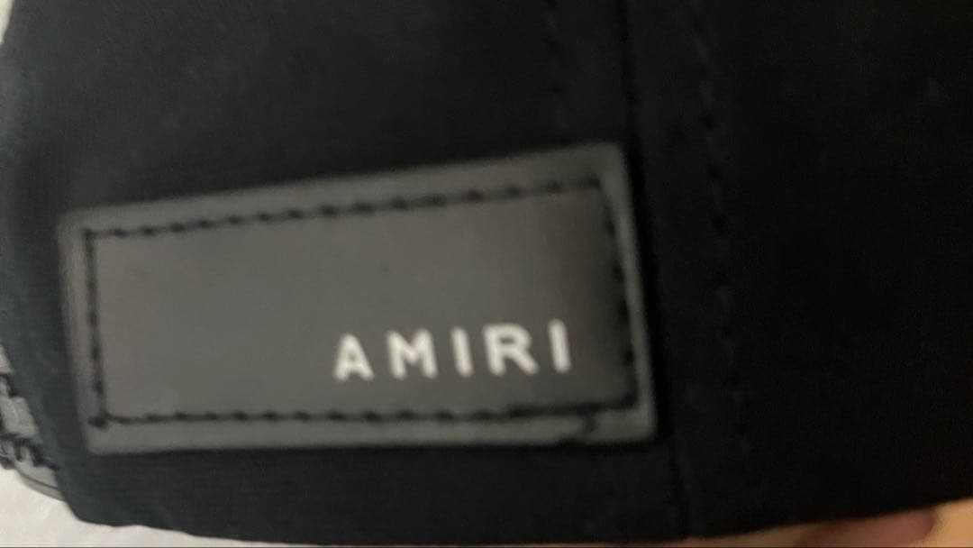 AMIRI ラインストーン メッシュキャップ