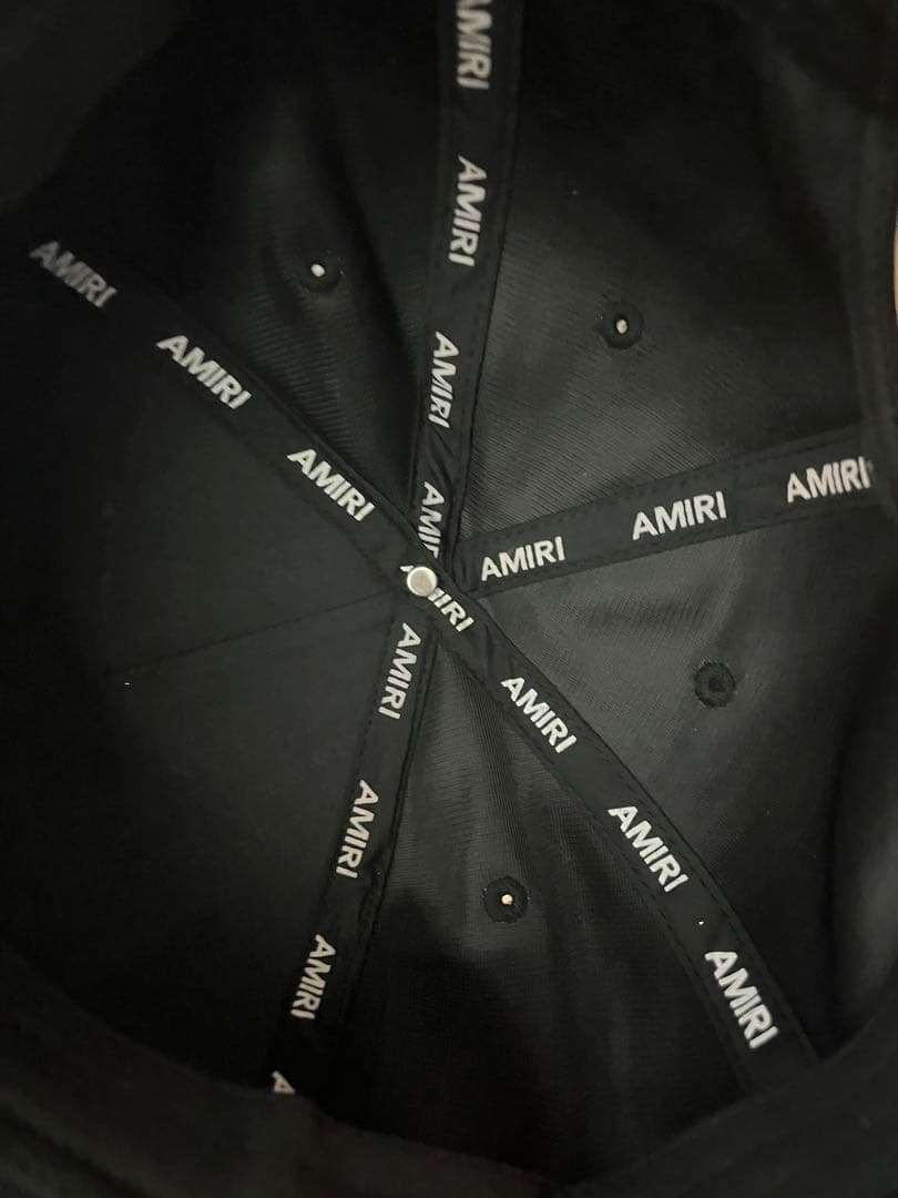 AMIRI ラインストーン メッシュキャップ