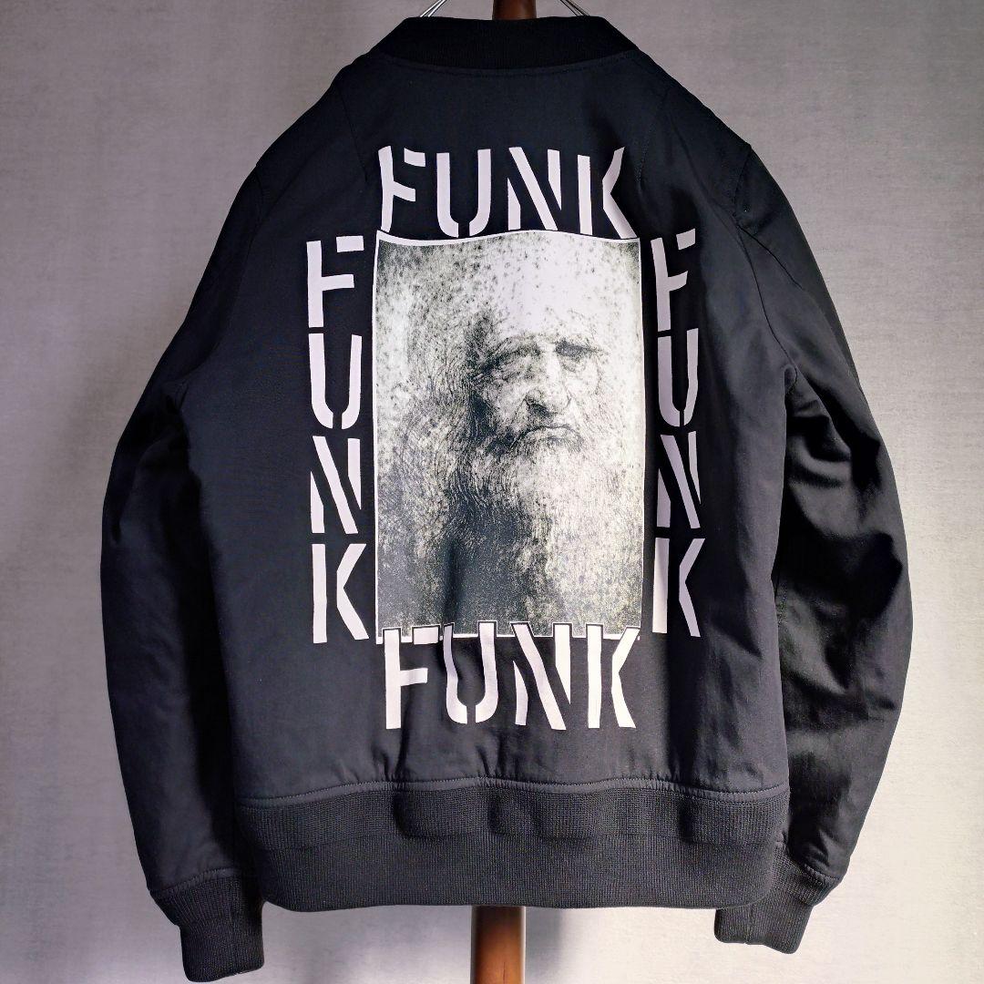 【レア黒】ワコマリア　FUNK　ダヴィンチ　フライトジャケット　MA-1