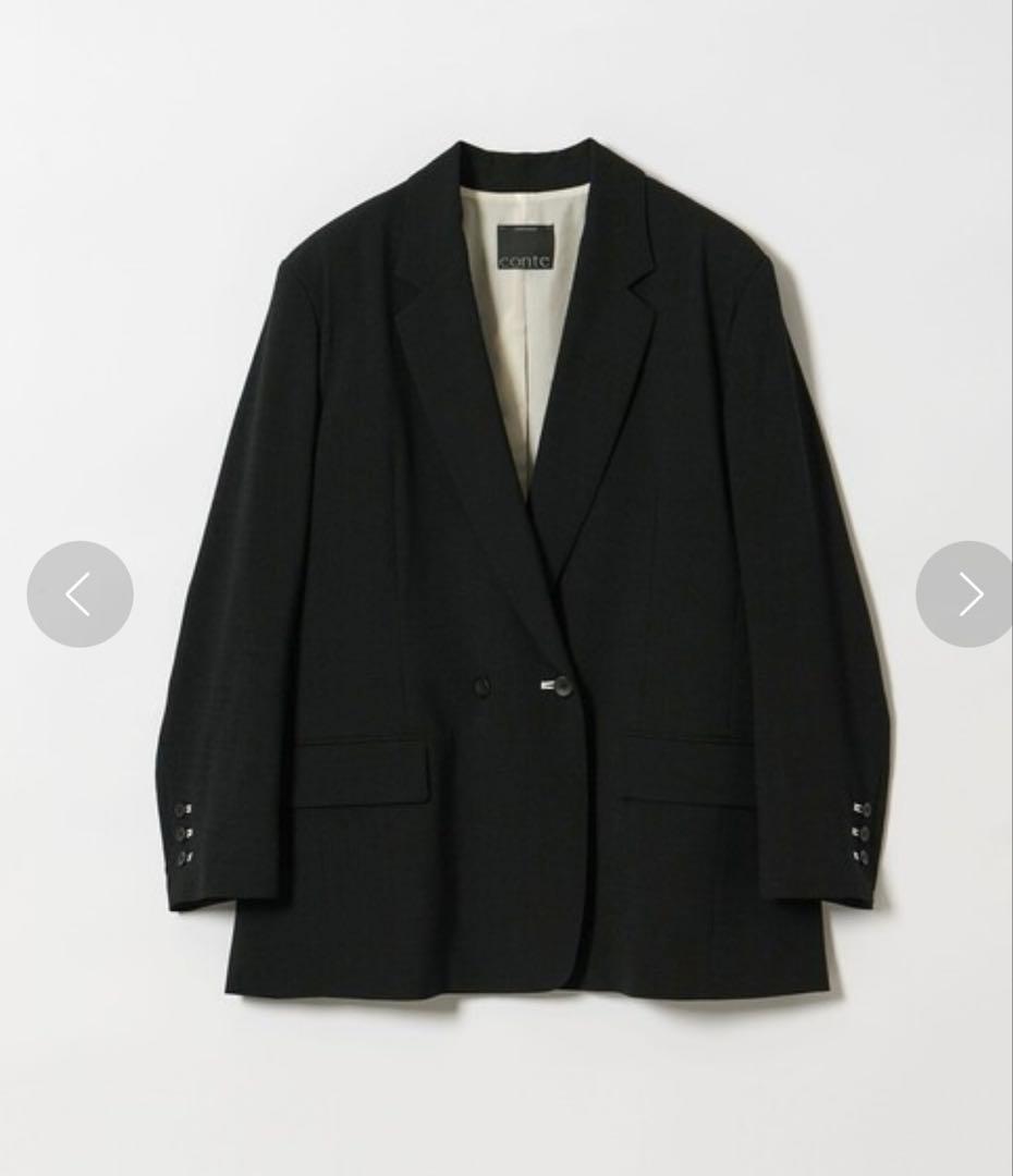 新品タグ付　conte コンテ　ダブル テーラードジャケット