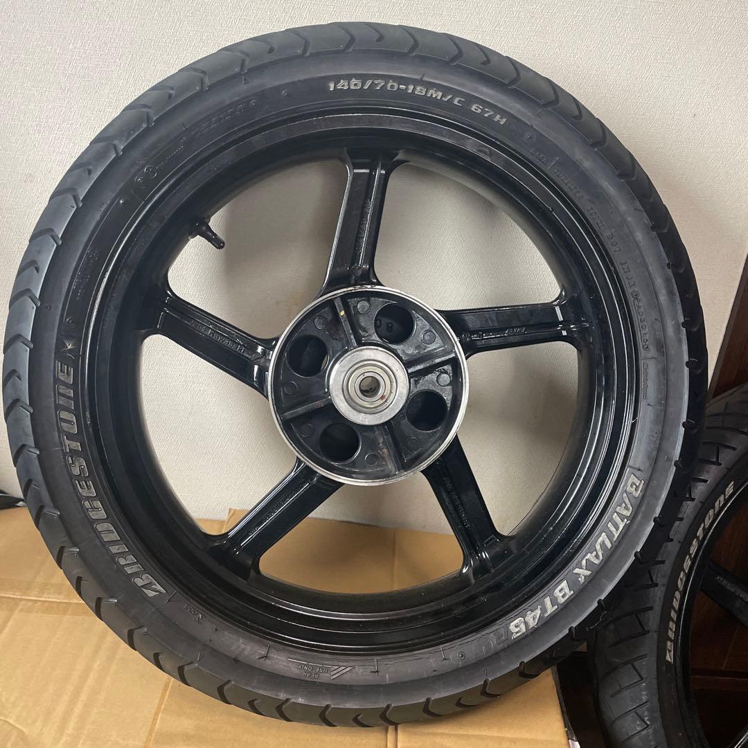 ゼファー400ホイール