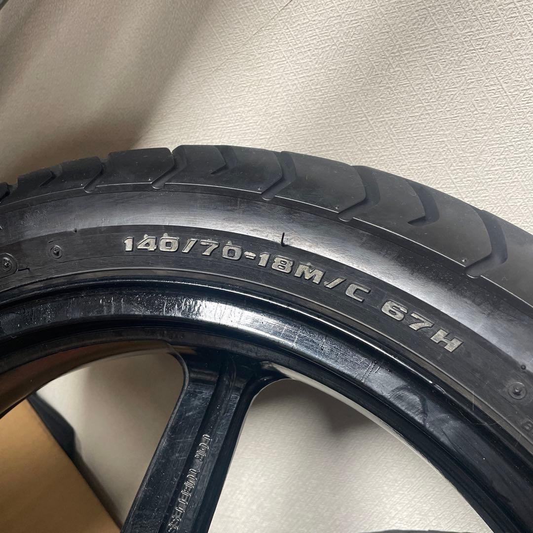 ゼファー400ホイール