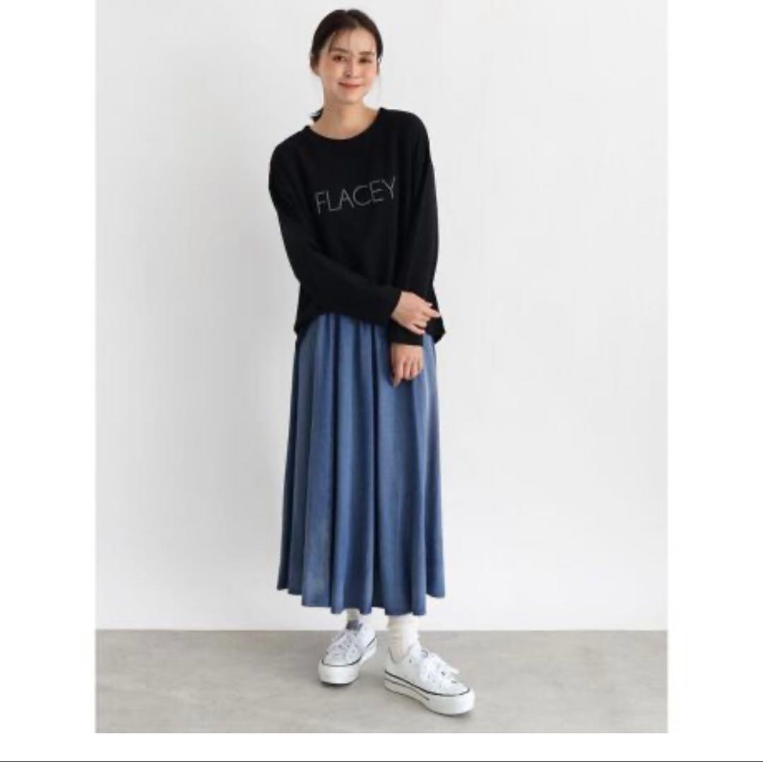 新品 クローブCLOVE ウエストリブテンセルスカート 17,600円　ヤマダヤ