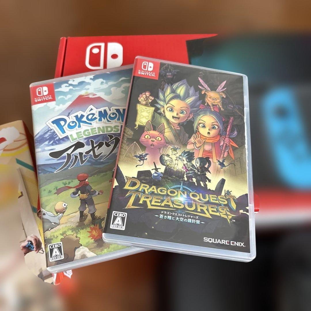 Nintendo Switch 本体 プロコン・充電グリップ•ケース•ソフト3本