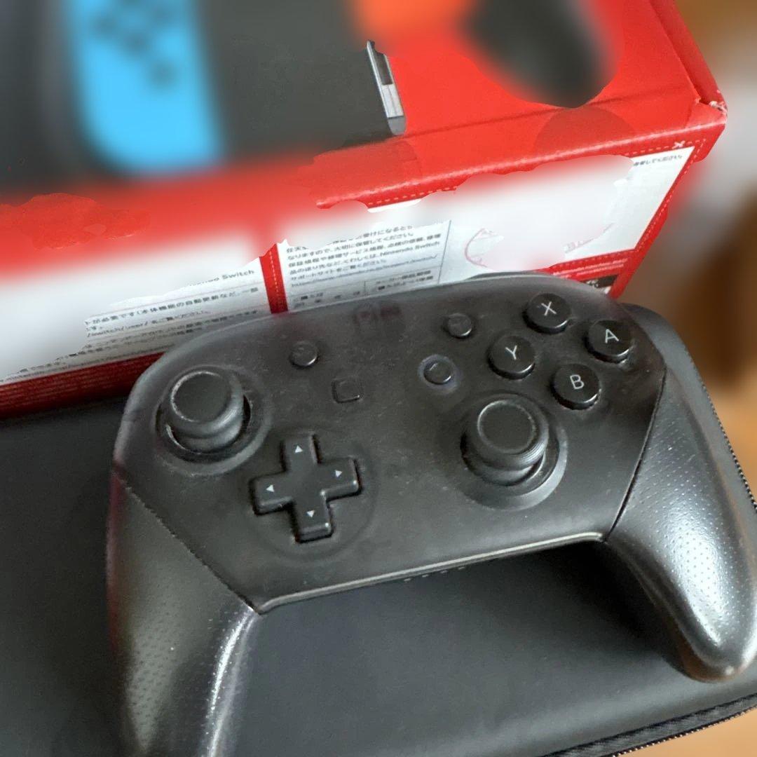 Nintendo Switch 本体 プロコン・充電グリップ•ケース•ソフト3本